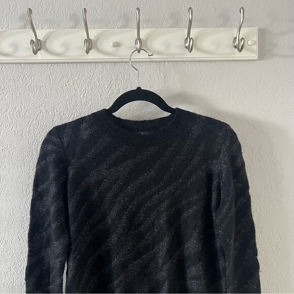 Rag & Bone Germain Zebra Crewneck Sweater - Picture 3 of 7